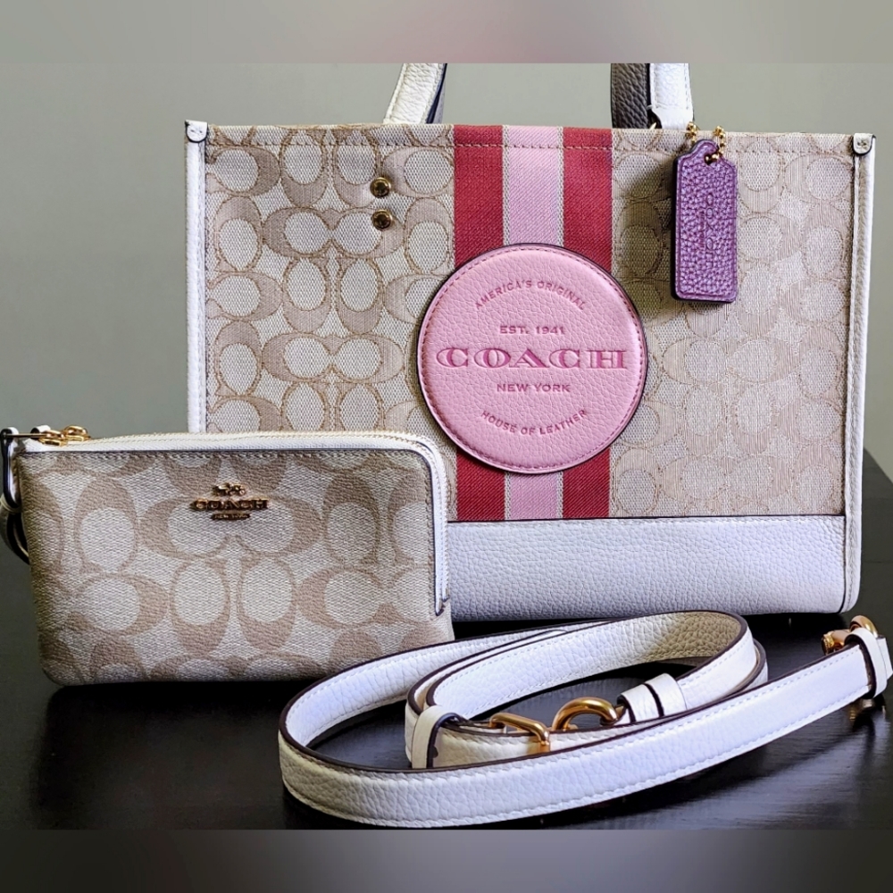 Coach Dempsey Tote & Wallet